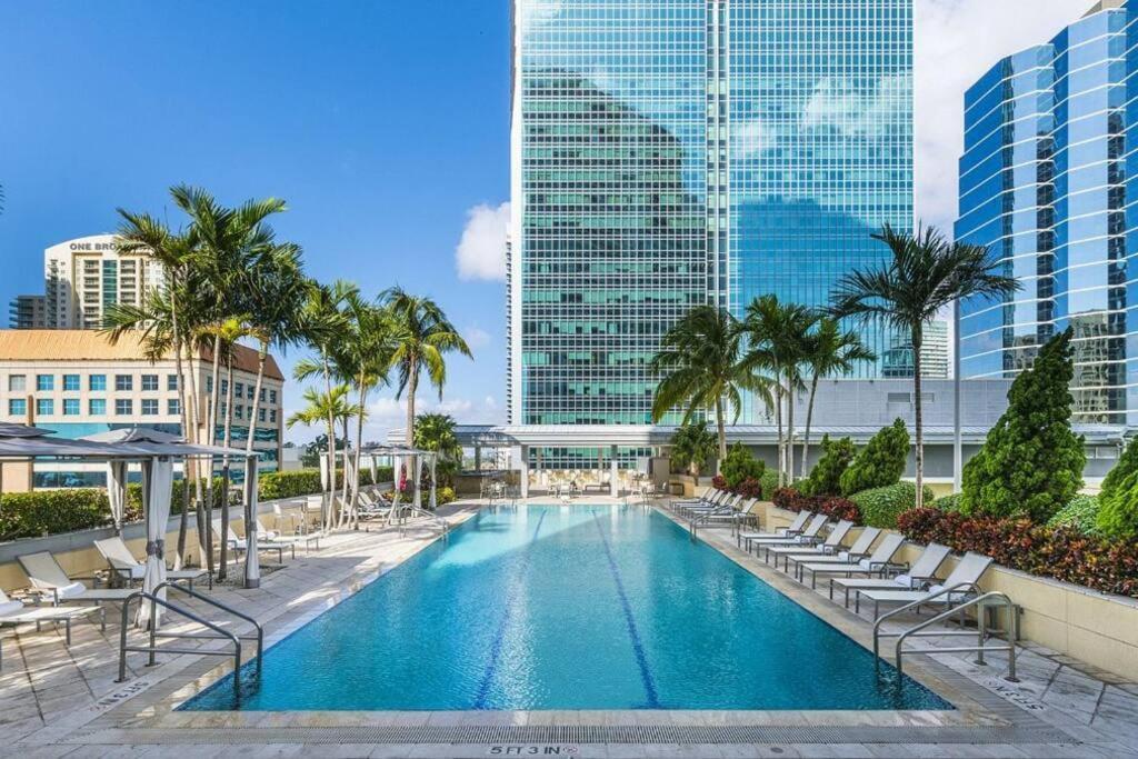 Brickell Apt Free Parking 4 People Pool Ocean View Miami Exterior foto